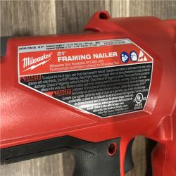AS-IS Milwaukee  FUEL 3-1/2 in. 18-Volt 21-Degree Lithium-Ion Brushless Cordless Framing Nailer (Tool-Only)