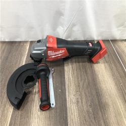 AS-IS Milwaukee FUEL 18-Volt Lithium-Ion Brushless Cordless 4-1/2 in./6 in. Braking Grinder with Paddle Switch (Tool-Only)