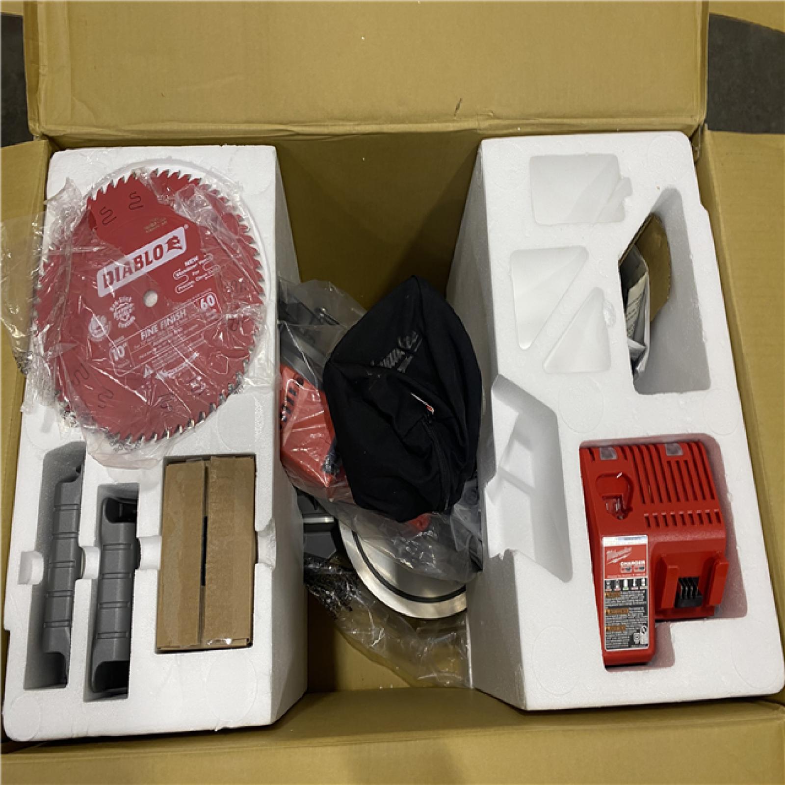 Dallas Location - As-Is M18 FUEL™ 10” Dual Bevel Sliding Compound Miter Saw Kit(Lot Of 2)