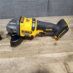 HOUSTON LOCATION - AS-IS DeWalt FLEXVOLT 60V Cordless 4-1/2 to 6 in. Grinder Kit (Battery & Charger)