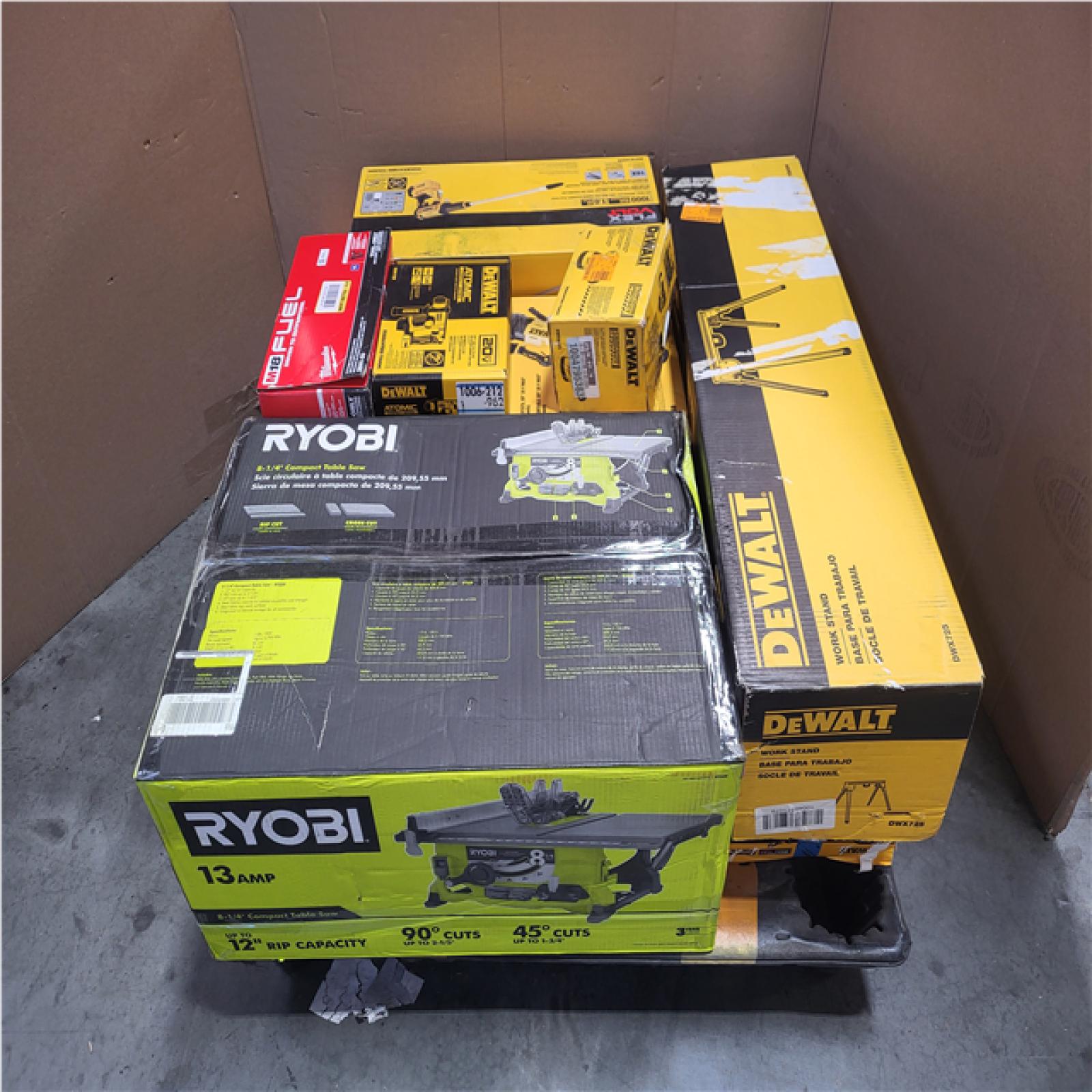 CALIFORNIA AS-IS TOOL PALLET