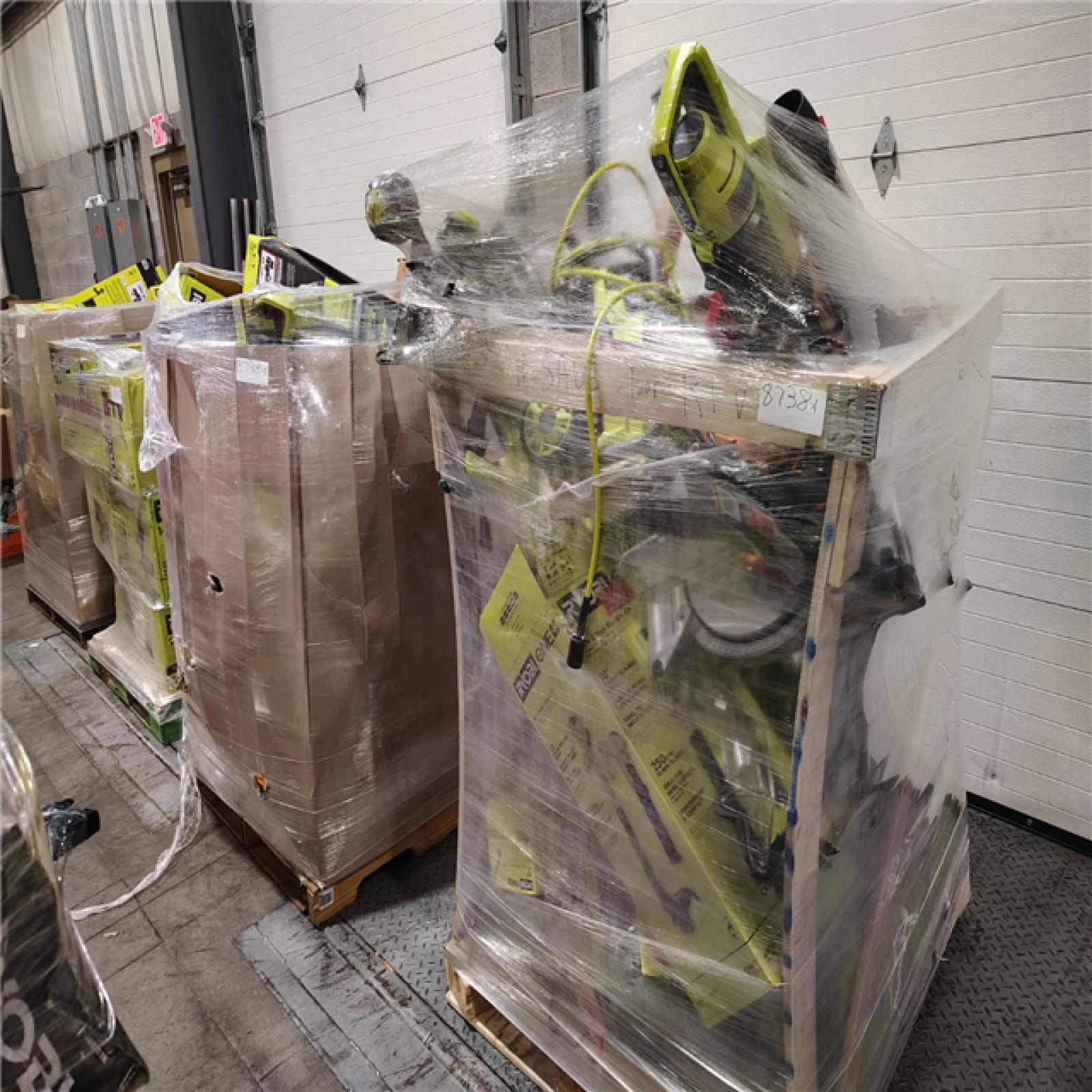 Pittston Location As-Is Power Tools Partial Truckload (12 Pallets) 8738-A