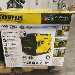 Dallas Location - As-Is Champion 201532 6500W Dual Fuel Inverter Generator