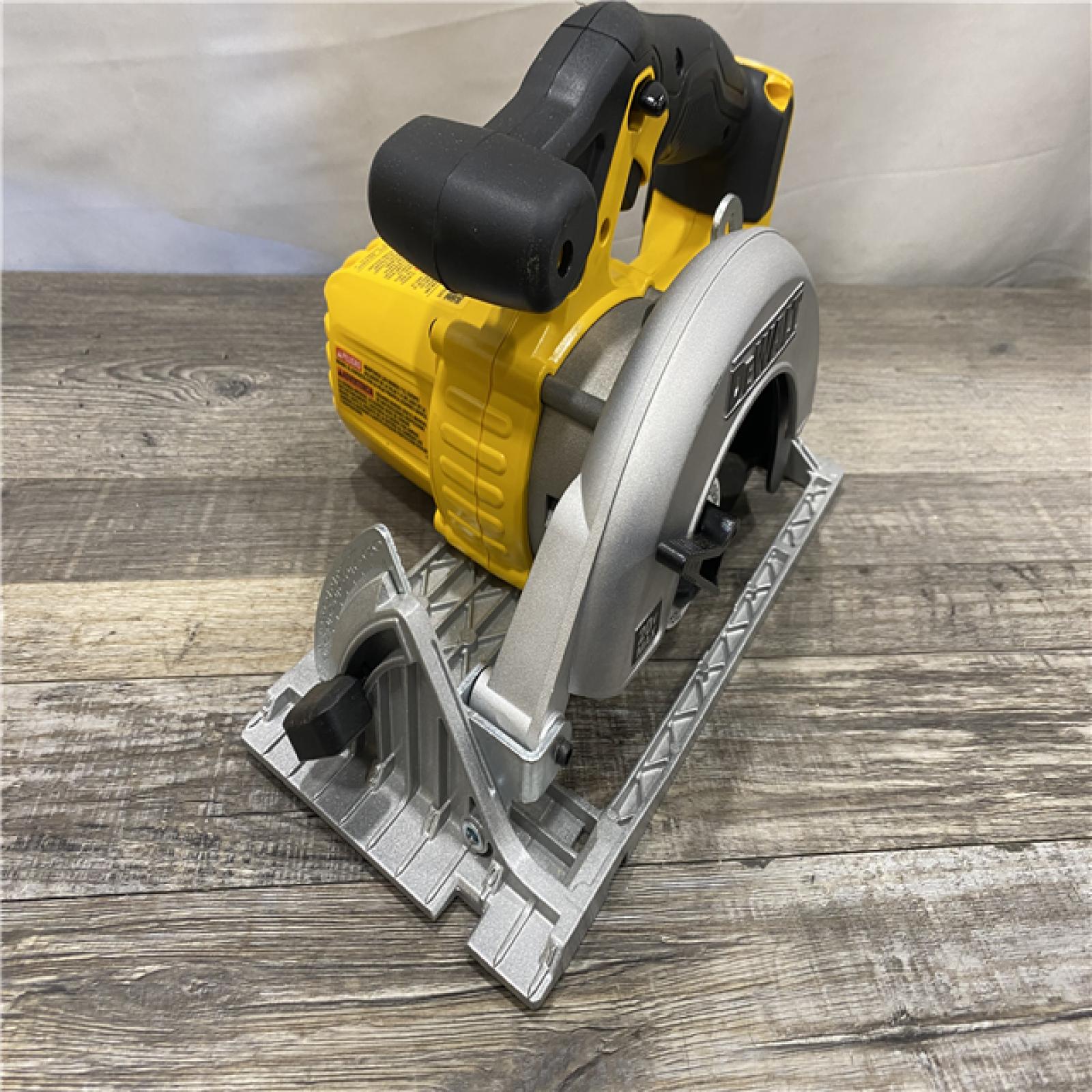 AS-IS DEWALT 20-Volt MAX Lithium-Ion Cordless 6-1/2 in. Circular Saw (Tool-Only)