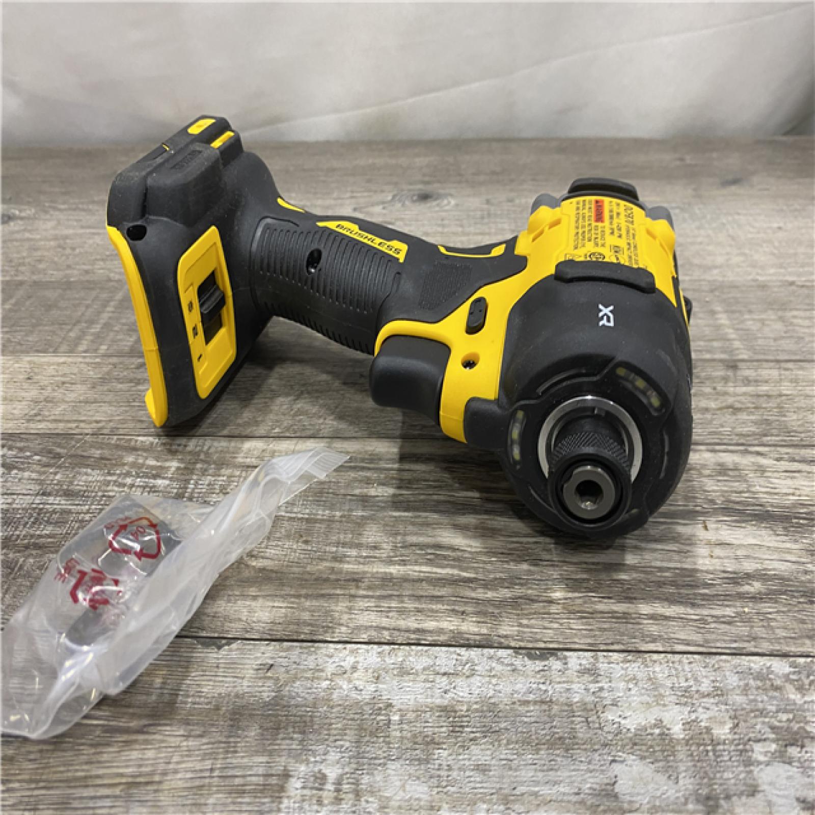 AS-IS DEWALT 20V MAX* XR Brushless Cordless 1/4 Quiet Hydraulic Impact Driver (Tool-Only)