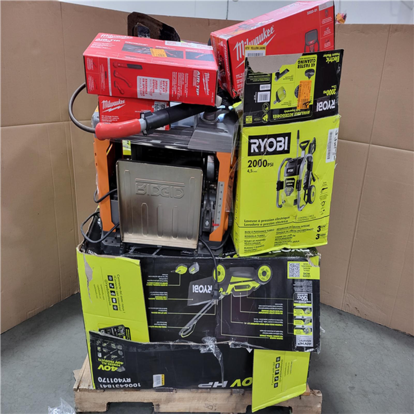 CALIFORNIA AS-IS TOOL PALLET