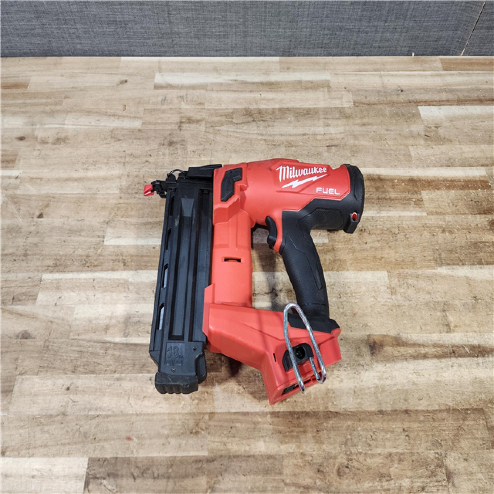 HOUSTON LOCATION - AS - IS Milwaukee FUEL 18-Volt Lithium-Ion Brushless Cordless Gen II 18-Gauge Brad Nailer (Tool-Only)