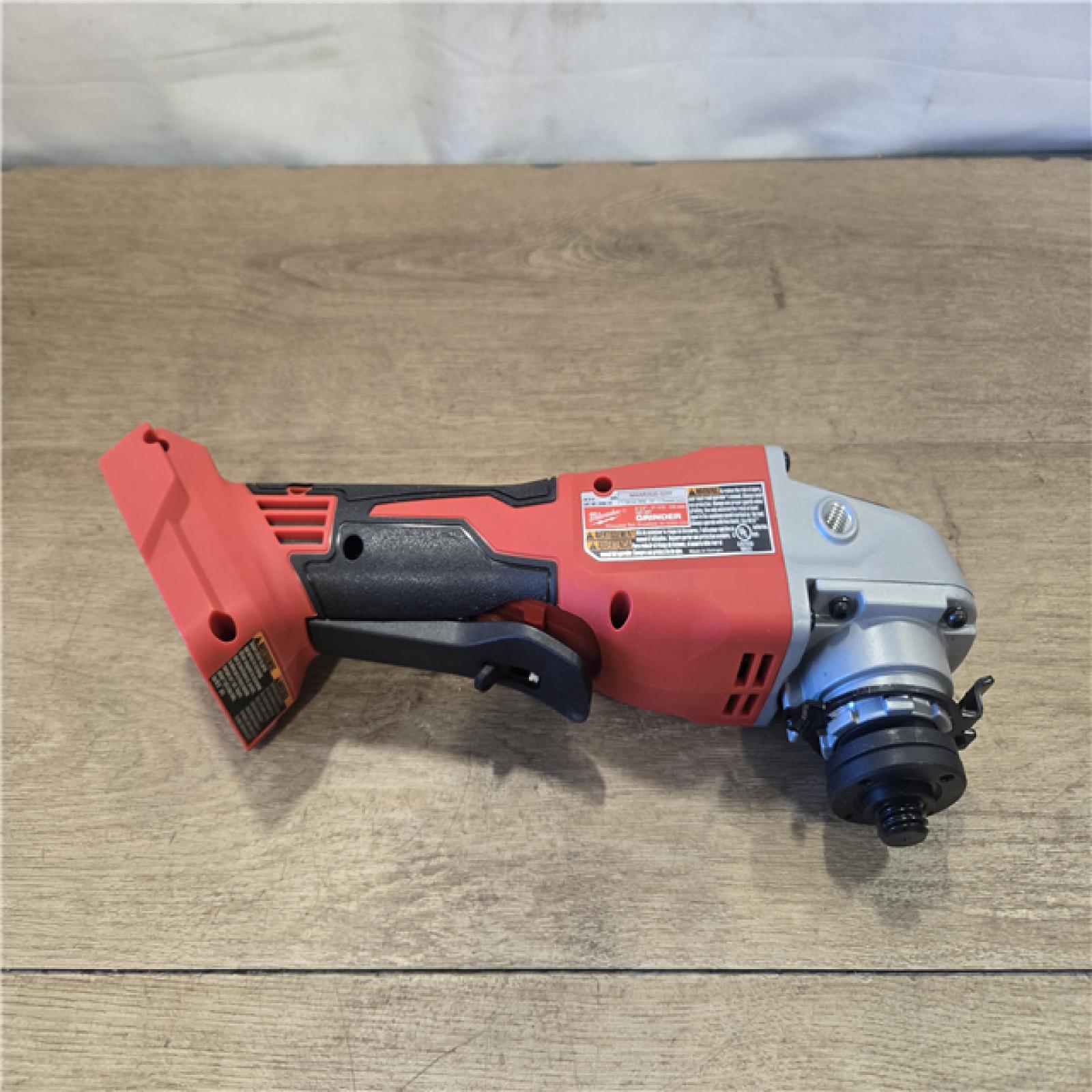 AS-IS Milwaukee 18V Cordless 4-1/2 in./5 in. Grinder (Tool-Only)