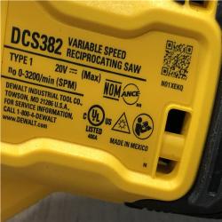 AS-IS DEWALT 20V MAX Cordless Brushless Reciprocating Saw (Tool Only)