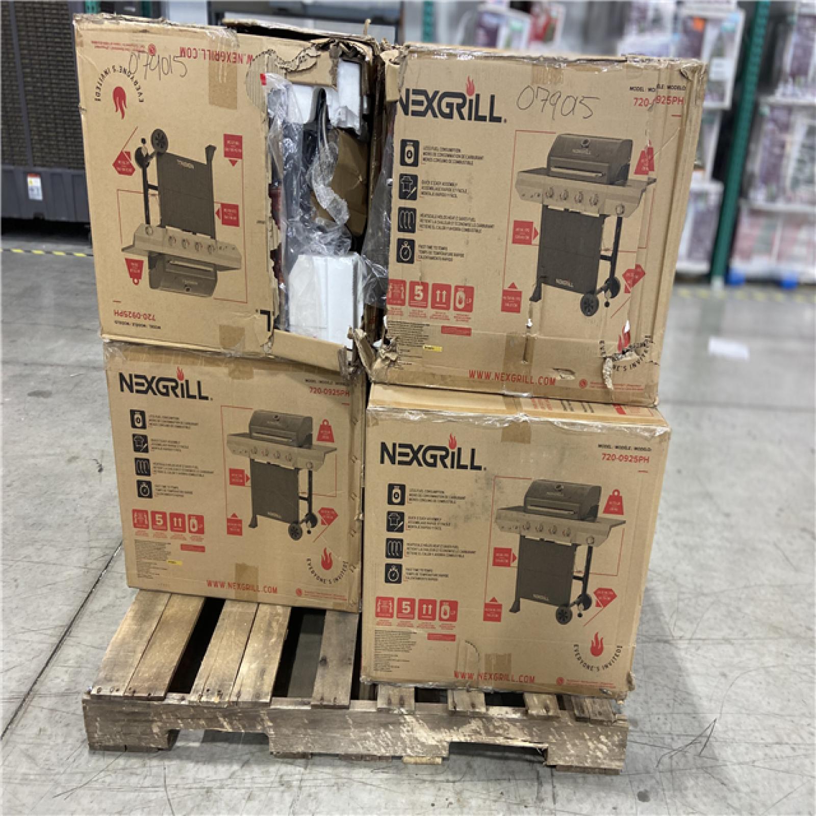 DALLAS LOCATION - GRILL PALLET - 4 UNITS