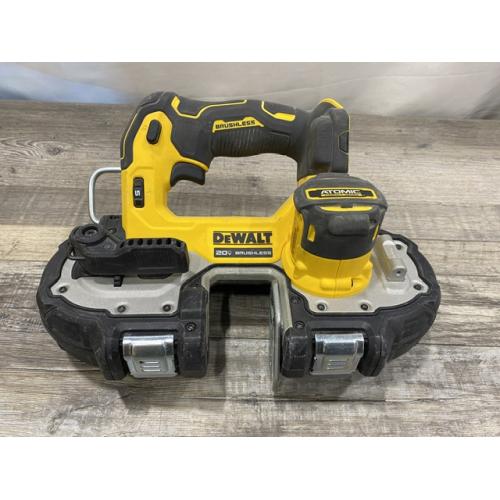 AS-IS DEWALT ATOMIC 20V MAX Cordless Brushless Compact 1-3/4 in. Bandsaw (Tool Only)
