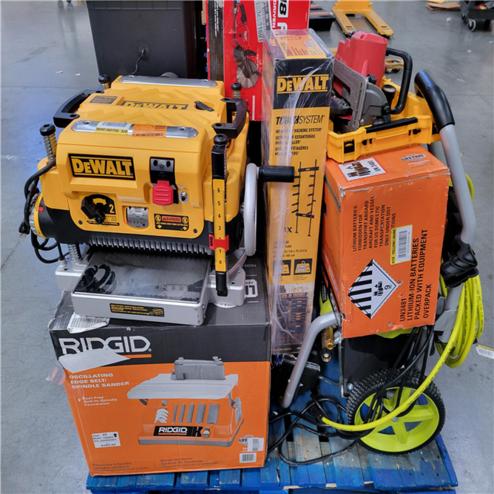 CALIFORNIA AS-IS TOOL PALLET