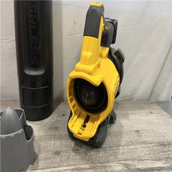 AS-IS DEWALT 20V MAX 125 MPH 450 CFM Brushless Cordless Handheld Leaf Blower with Concentrator Nozzle (Tool Only)