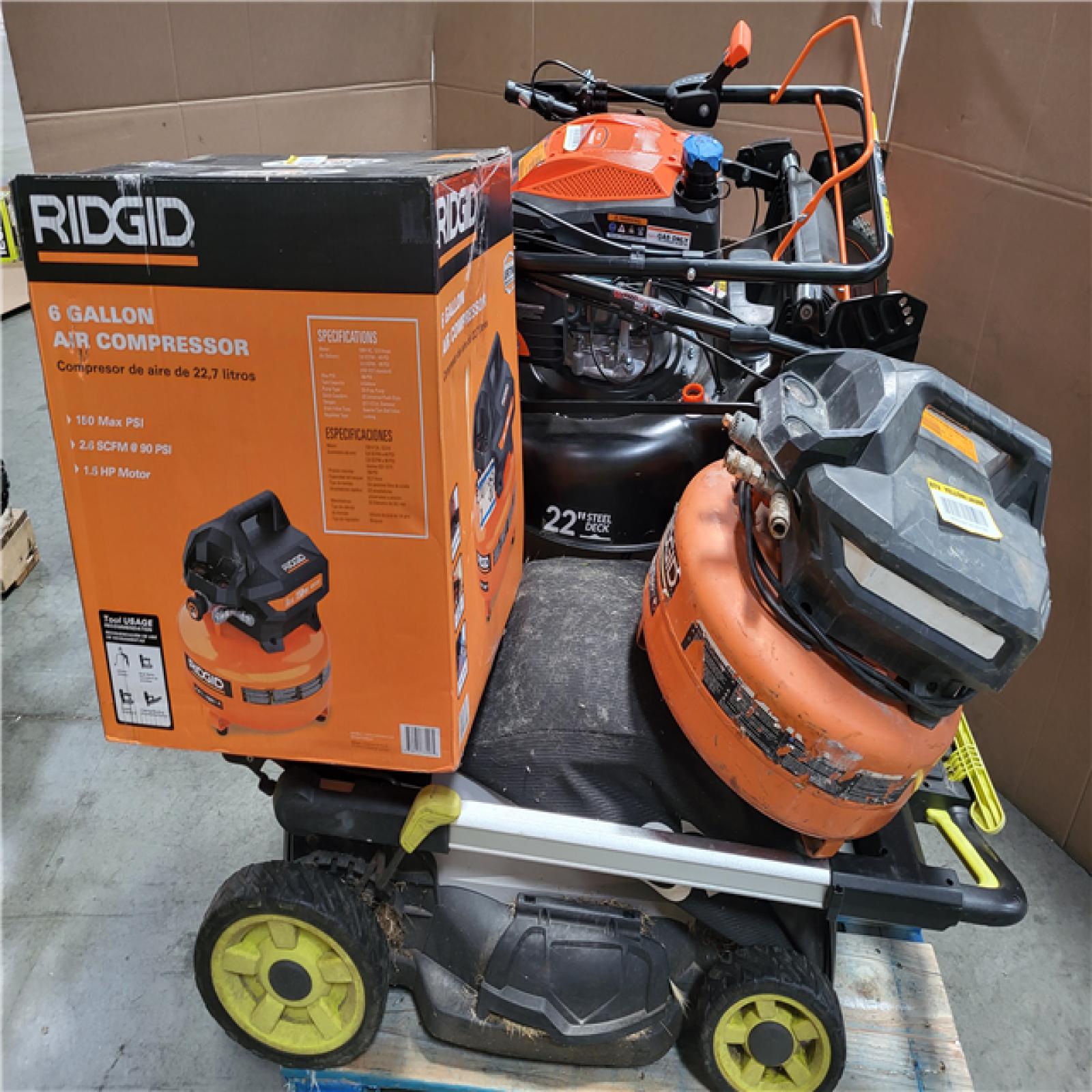 California AS-IS Outdoor Power Equipment
