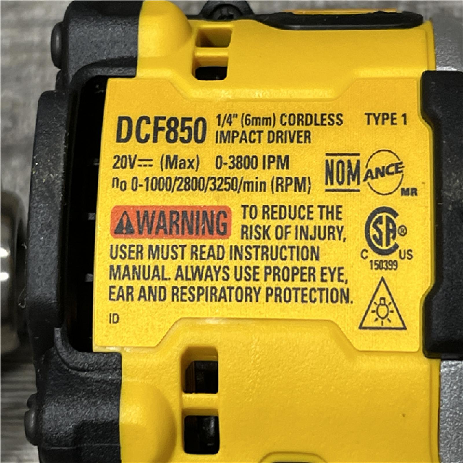 AS-IS DEWALT ATOMIC 20V MAX Lithium-Ion Cordless 2-Tool Combo Kit