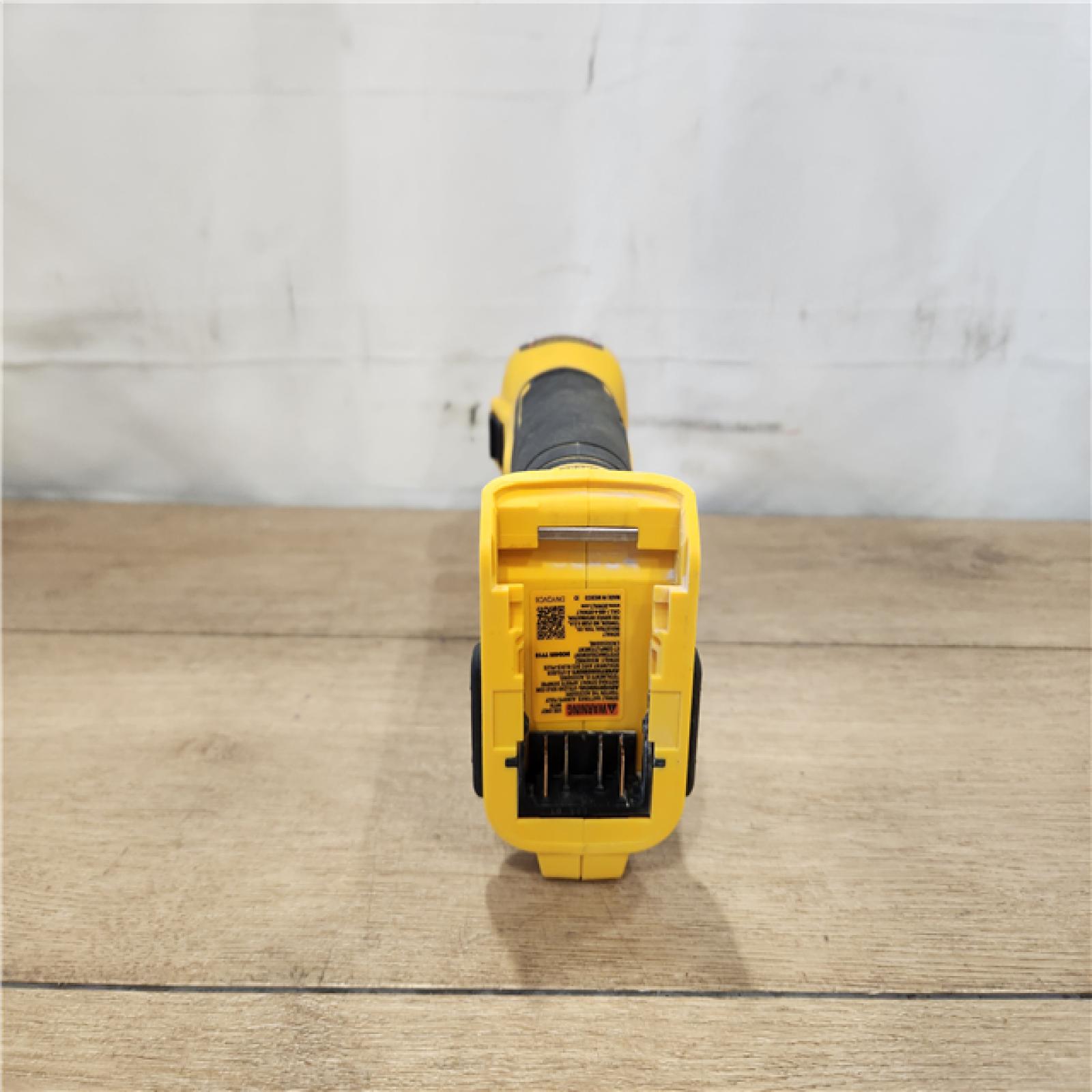 AS-IS- DEWALT 20V MAX XR Cordless Brushless 4.5 in. Slide Switch Small Angle Grinder with Kickback Brake (Tool Only)