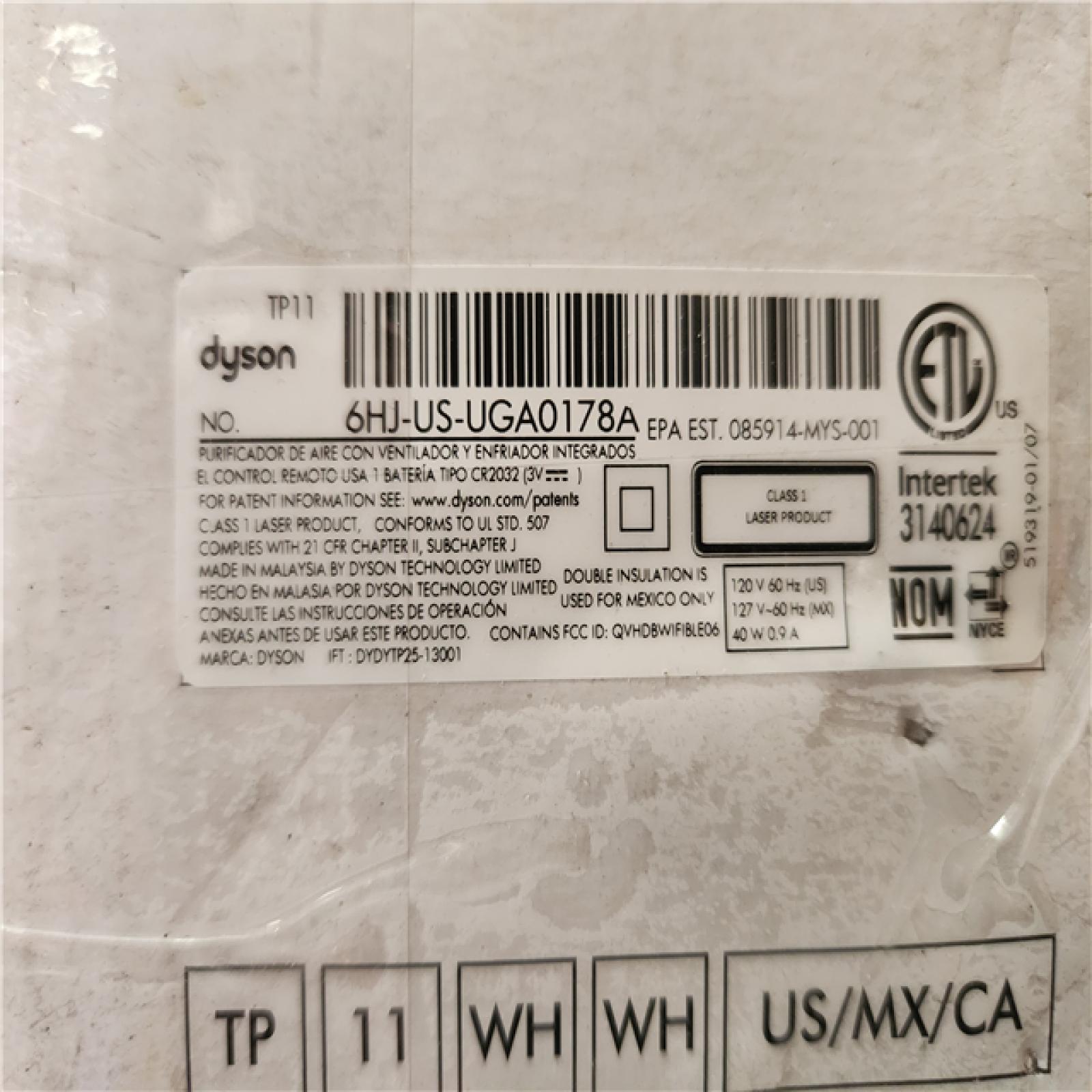 Phoenix NEW Dyson 101 sq. ft. Combined Glass HEPA and Activated Carbon Filter in White with Air Multiplier technology (SEALED)