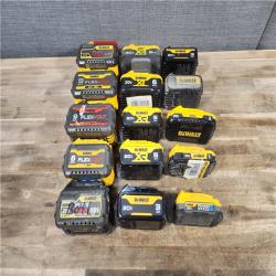 HOUSTON LOCATION - AS-IS DEWALT BATTERY PACK QTY - 15