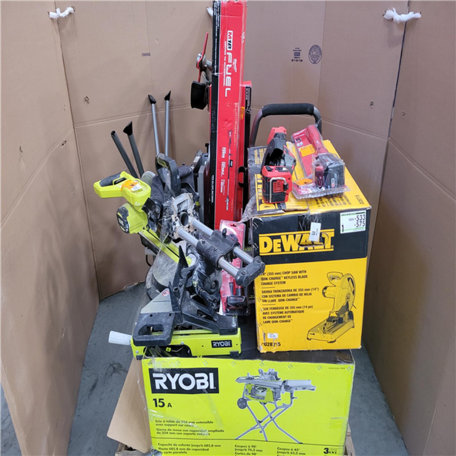 CALIFORNIA AS-IS TOOL PALLET