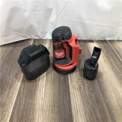 AS-IS Milwaukee 18V Lithium-Ion Cordless 5 in. Random Orbit Sander (Tool-Only)