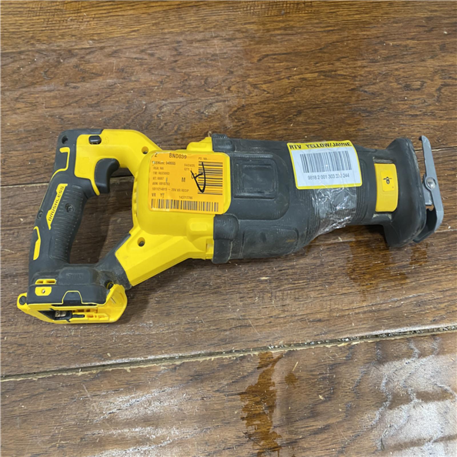 AS-IS 20-Volt XR Cordless Reciprocating Saw (Tool Only)