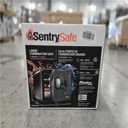 NEW! -SentrySafe 0.81 cu. ft. Waterproof & Fireproof Safe for Home with Combination Dial and Override Keys