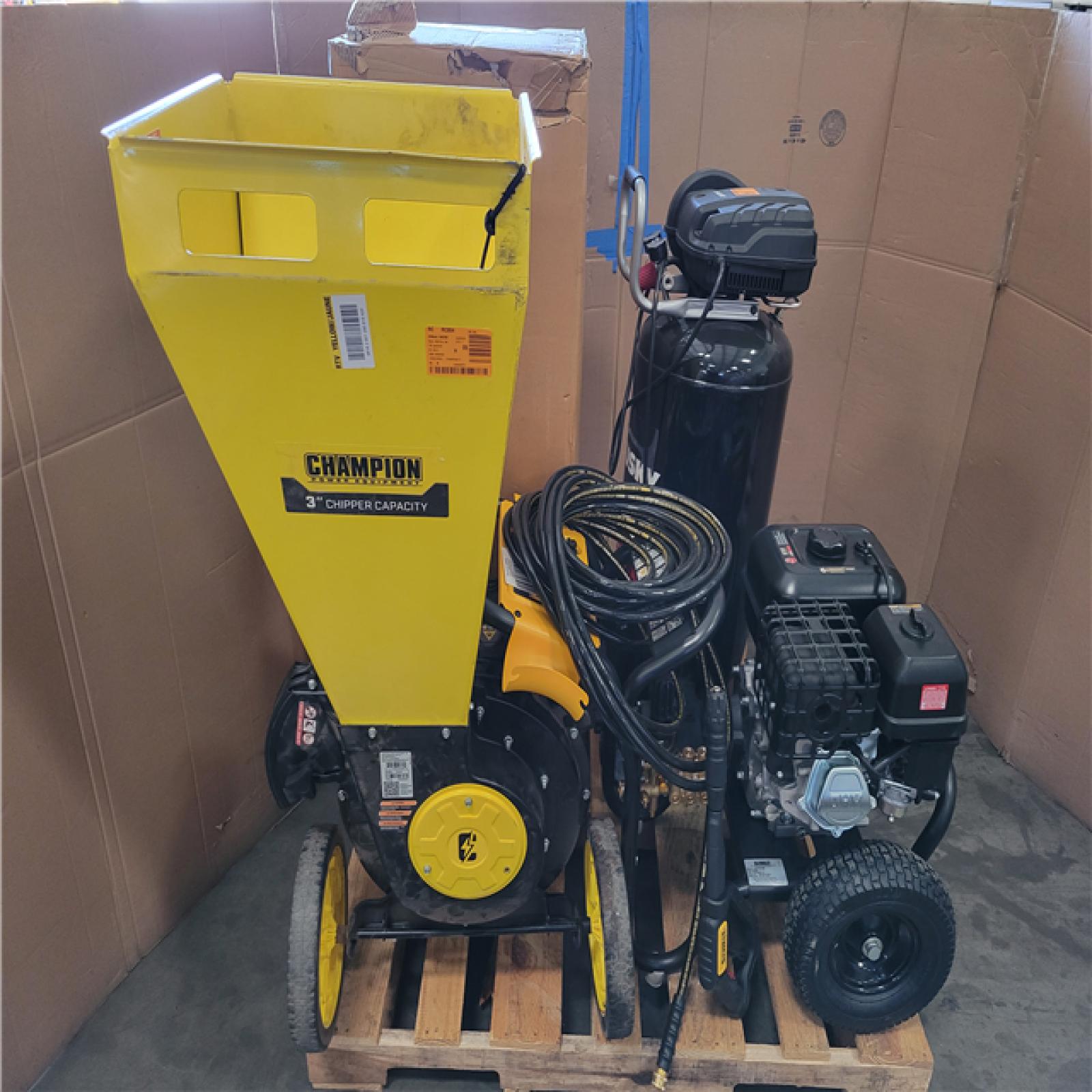 CALIFORNIA AS-IS OUTDOOR POWER EQUIPMENT