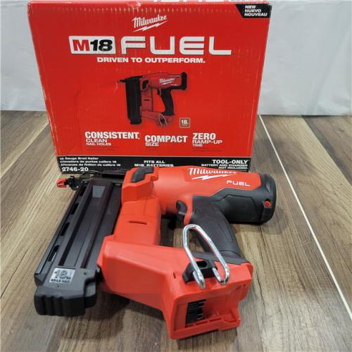 AS-IS Milwaukee M18 FUEL 18 Gauge Brad Nailer