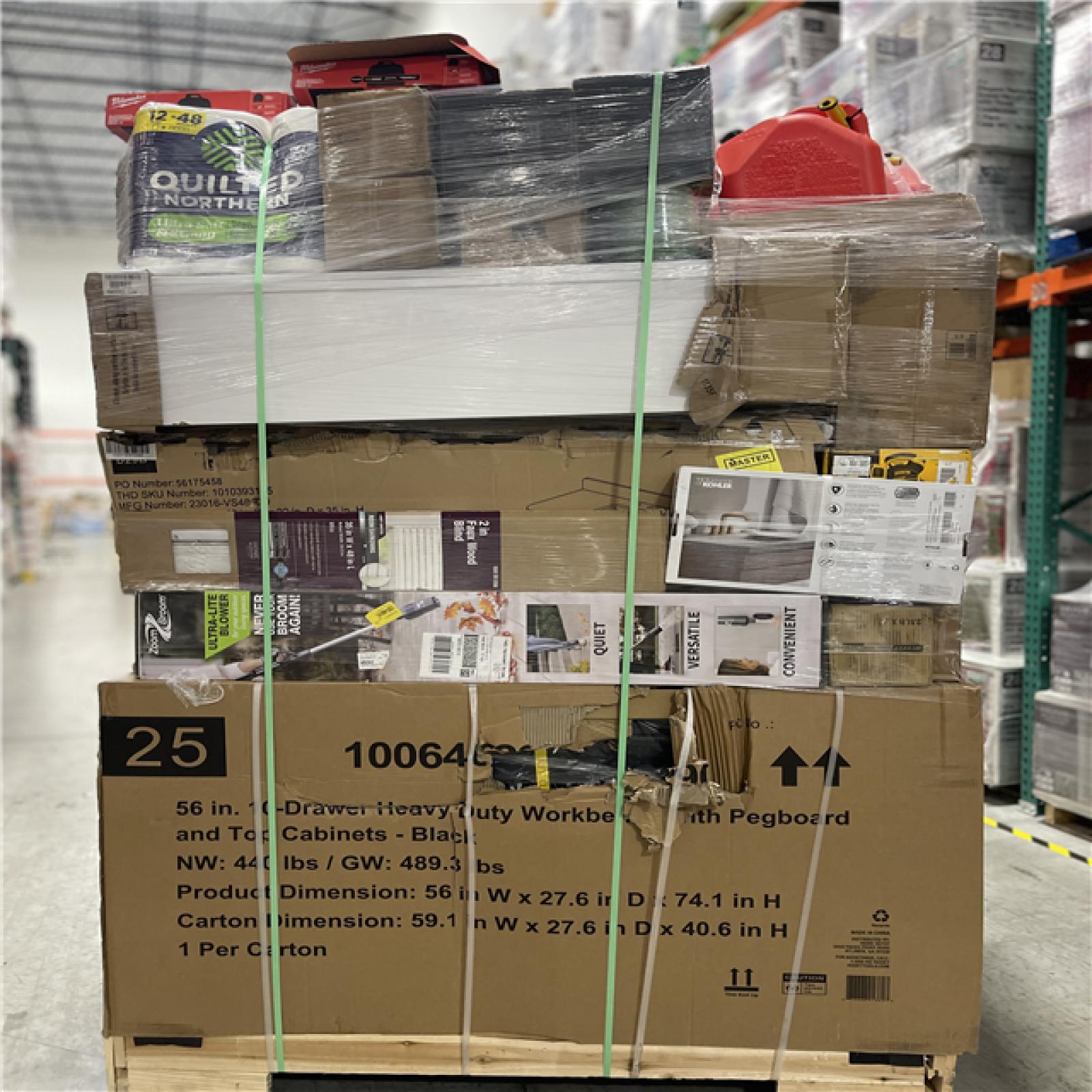 DALLAS LOCATION- AS-IS HOME IMPROVEMENT PALLET