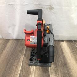 AS-IS Milwaukee FUEL 18V Lithium-Ion Cordless Brushless 6-1/2 in. Plunge Cut Track Saw (Tool-Only)