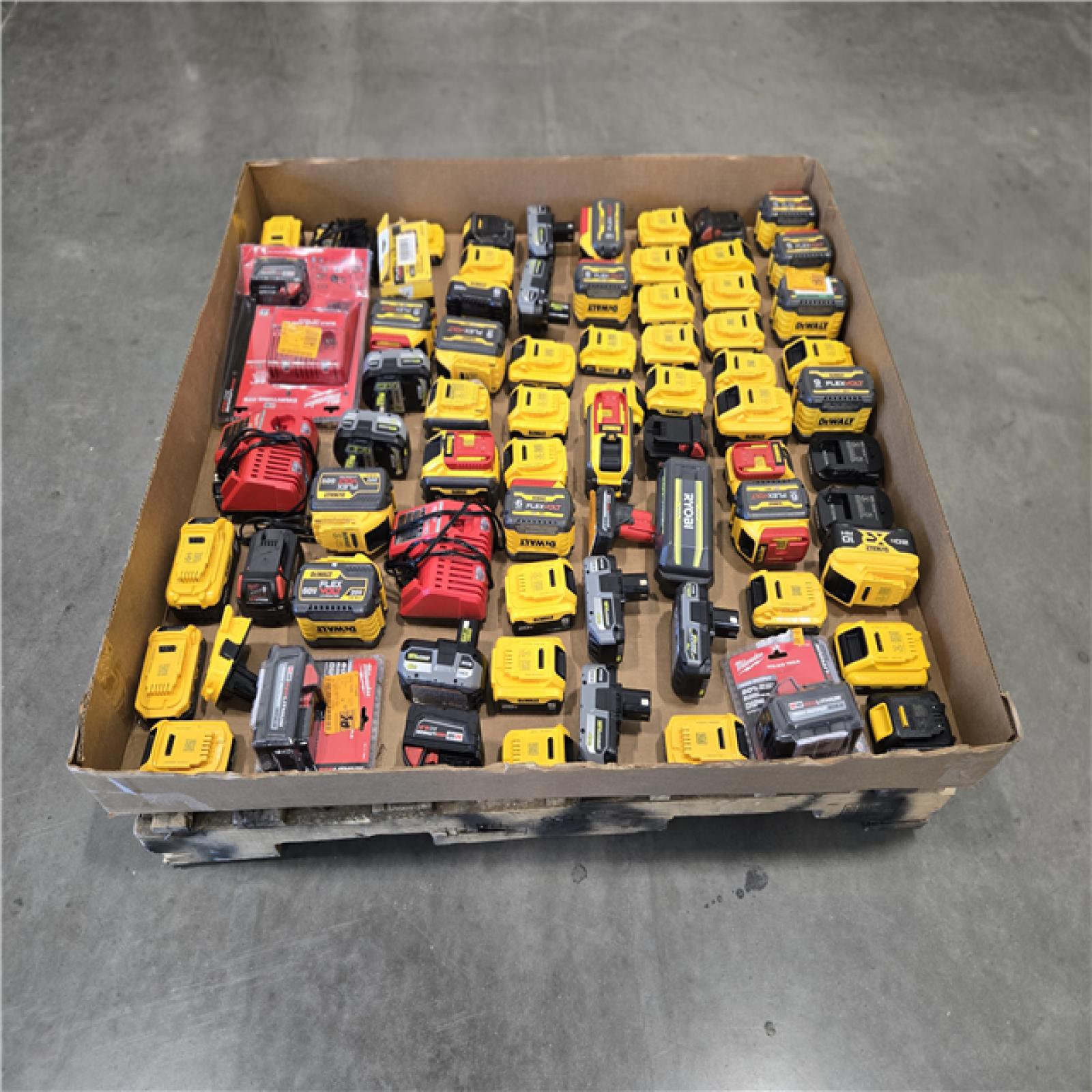 DALLAS LOCATION- AS-IS BATTERY PALLET