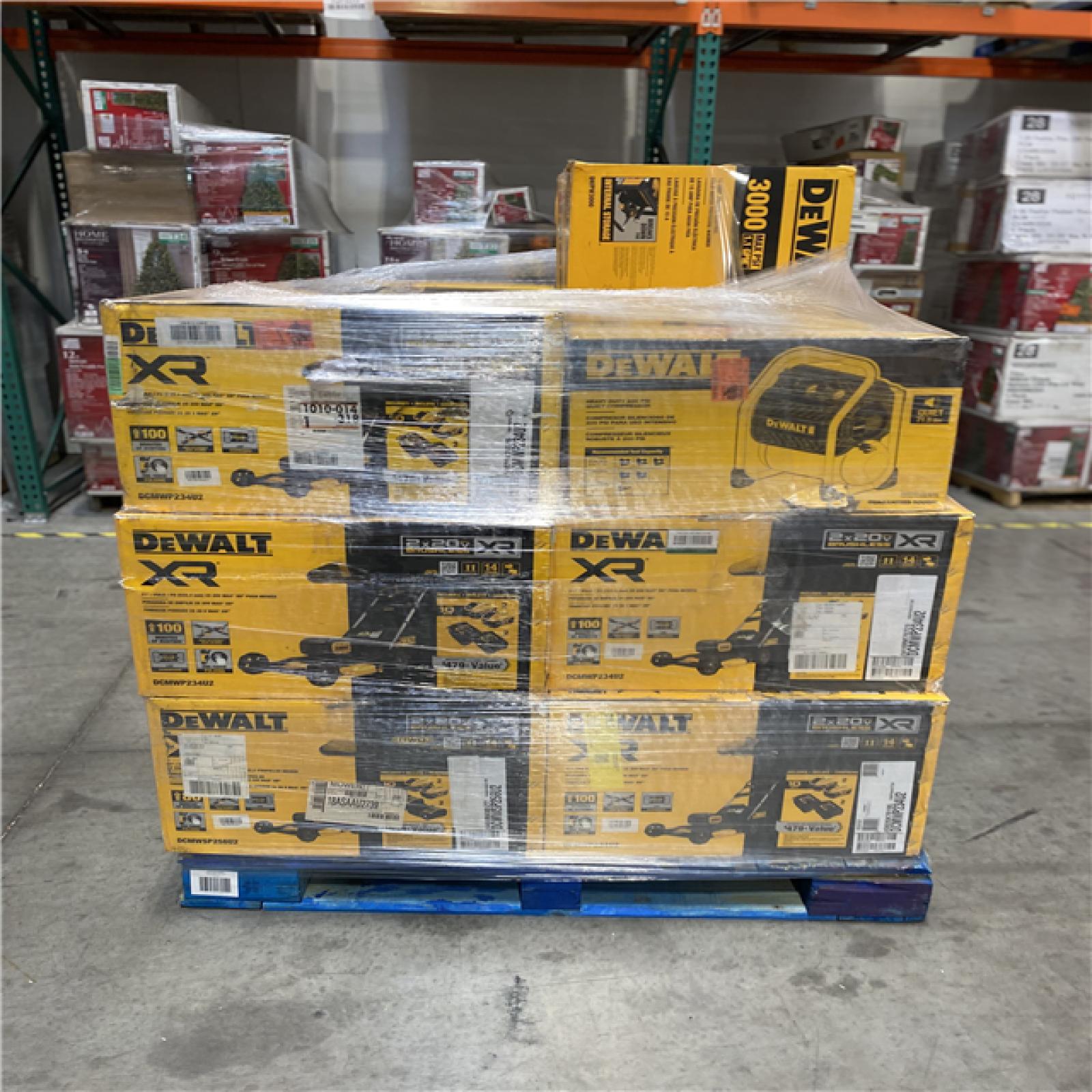 Dallas Location - As-Is DEWALT Tool Pallet