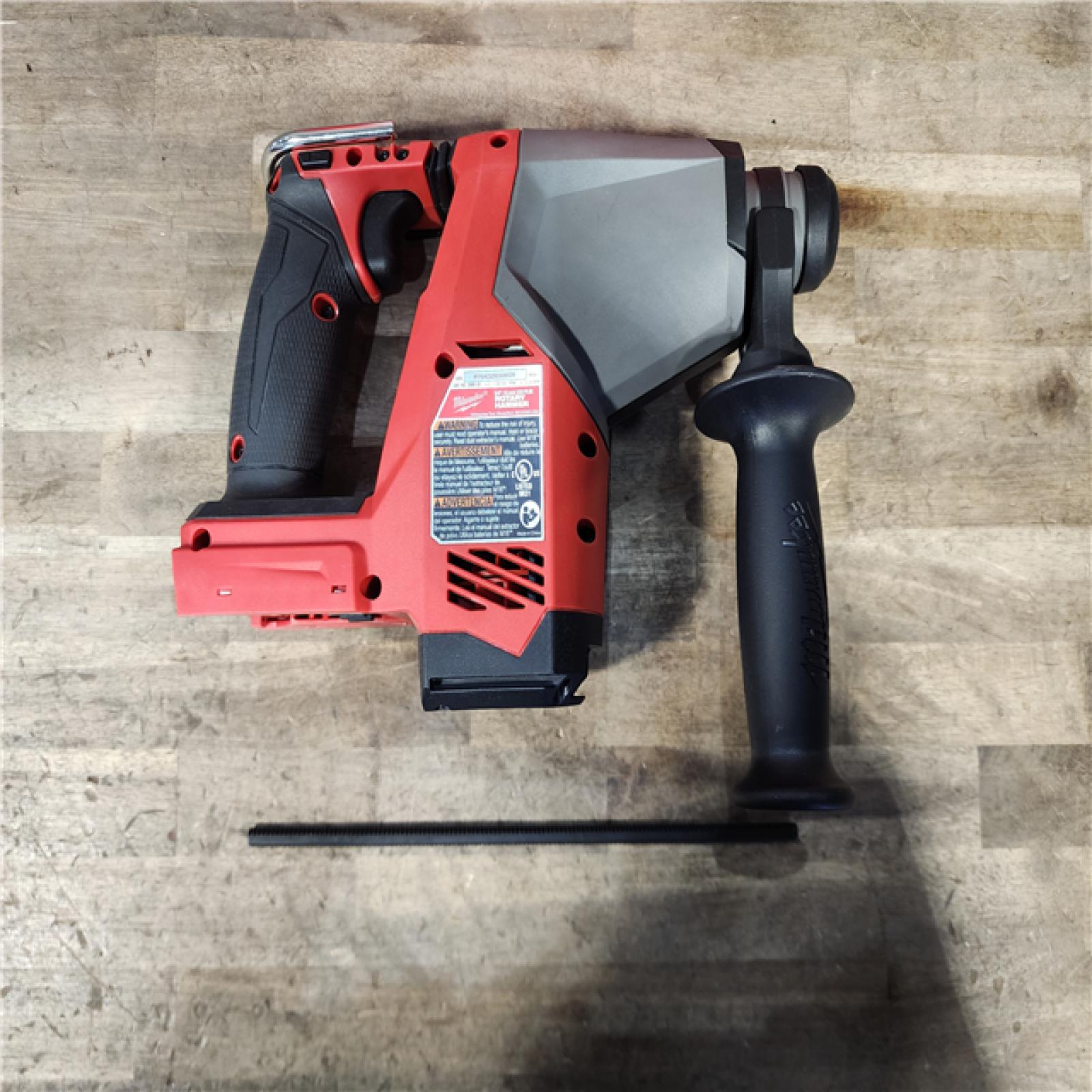 HOUSTON LOCATION - AS-IS Milwaukee M18 FUEL 18V Lithium-Ion Brushless Cordless 5/8 in. SDS-Plus Rotary Hammer (Tool-Only)