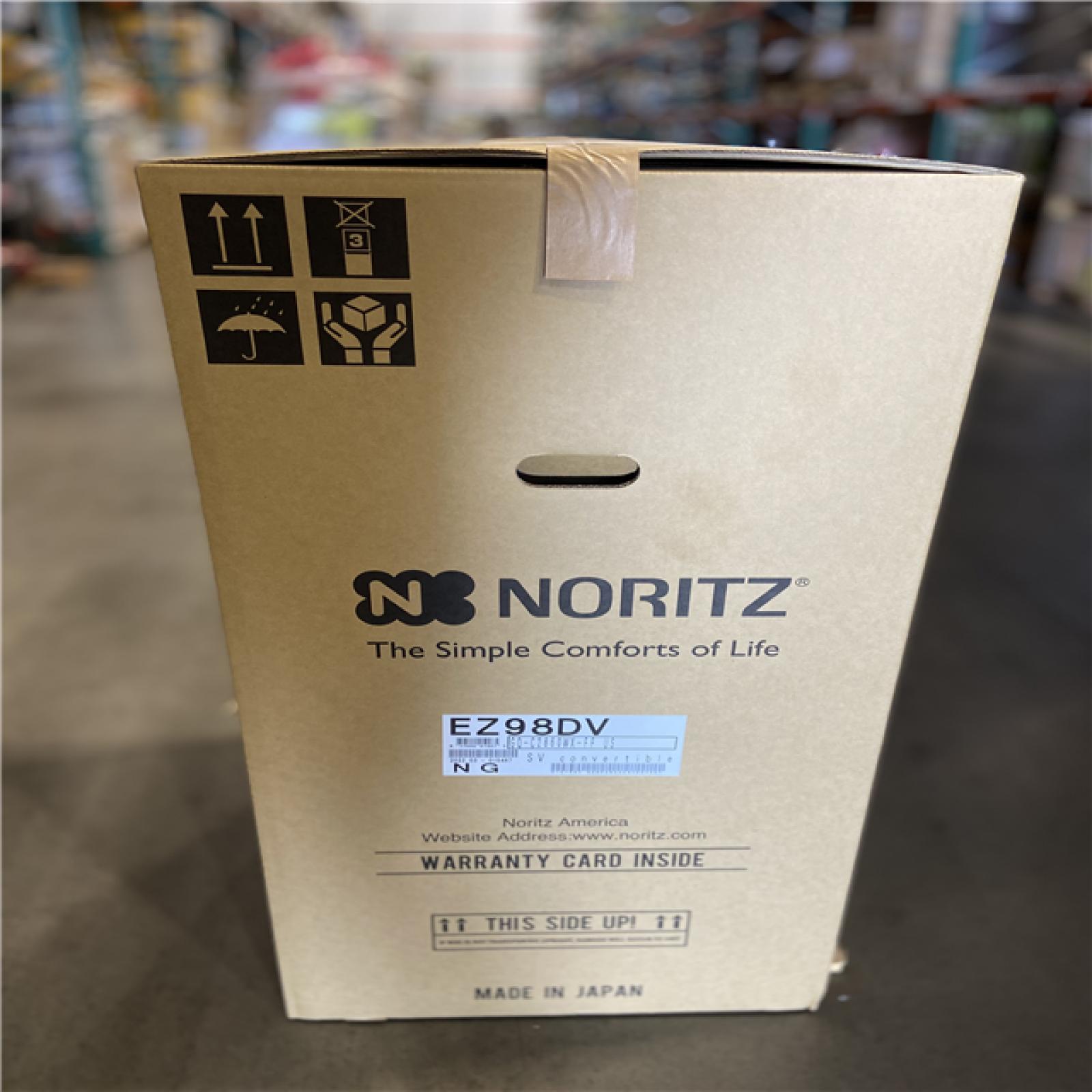NEW! - New Noritz EZ98DVNG EZ Series Whole Home Tankless Water Heater, 9.8 gpm