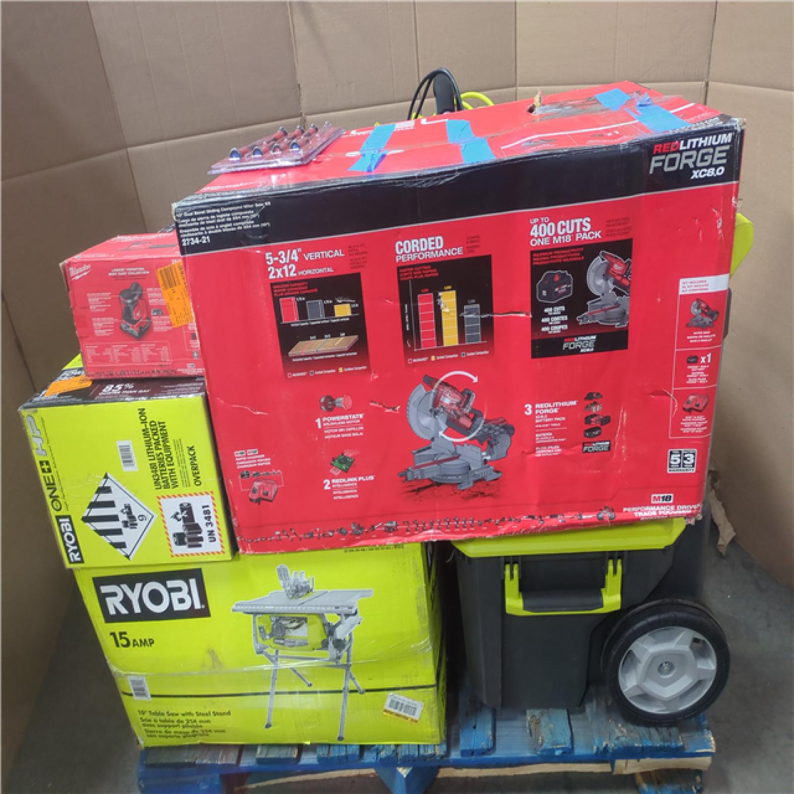 CALIFORNIA AS-IS TOOL PALLET