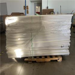 DALLAS LOCATION - JELD-WEN 28 in. x 80 in. Rockport Primed Smooth Molded Composite MDF Interior Door Slab - 26 UNITS