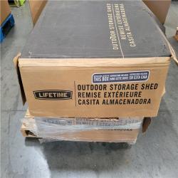 CALIFORNIA AS-IS LIFETIME OUTDOOR STORAGE SHED