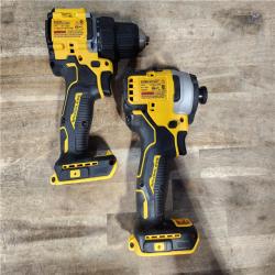 HOUSTON LOCATION - AS-IS DEWALT ATOMIC 20-Volt MAX Lithium-Ion Cordless Combo Kit
