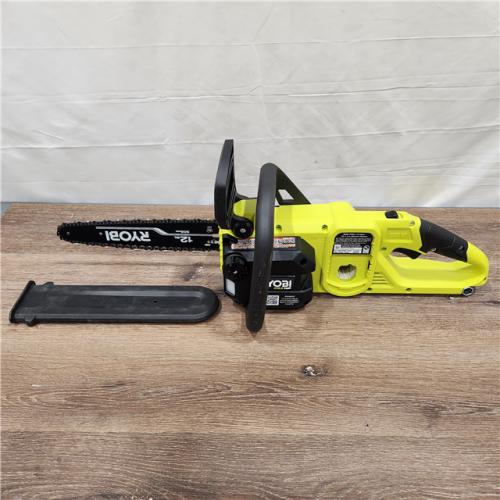AS-IS RYOBI ONE+ HP 18V Brushless Whisper Series 12 in. Battery Chainsaw (Tool Only)