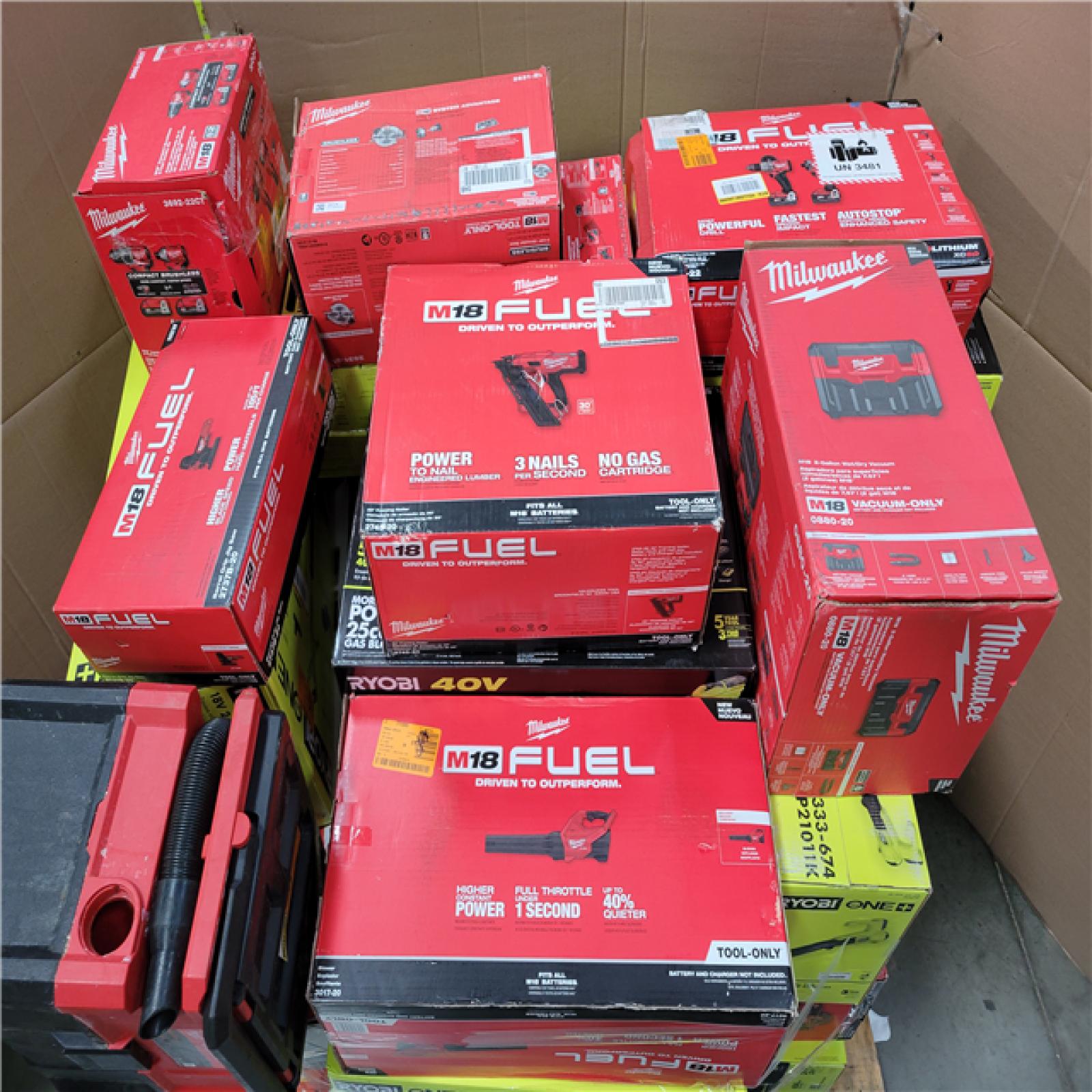 CALIFORNIA AS-IS TOOL PALLET