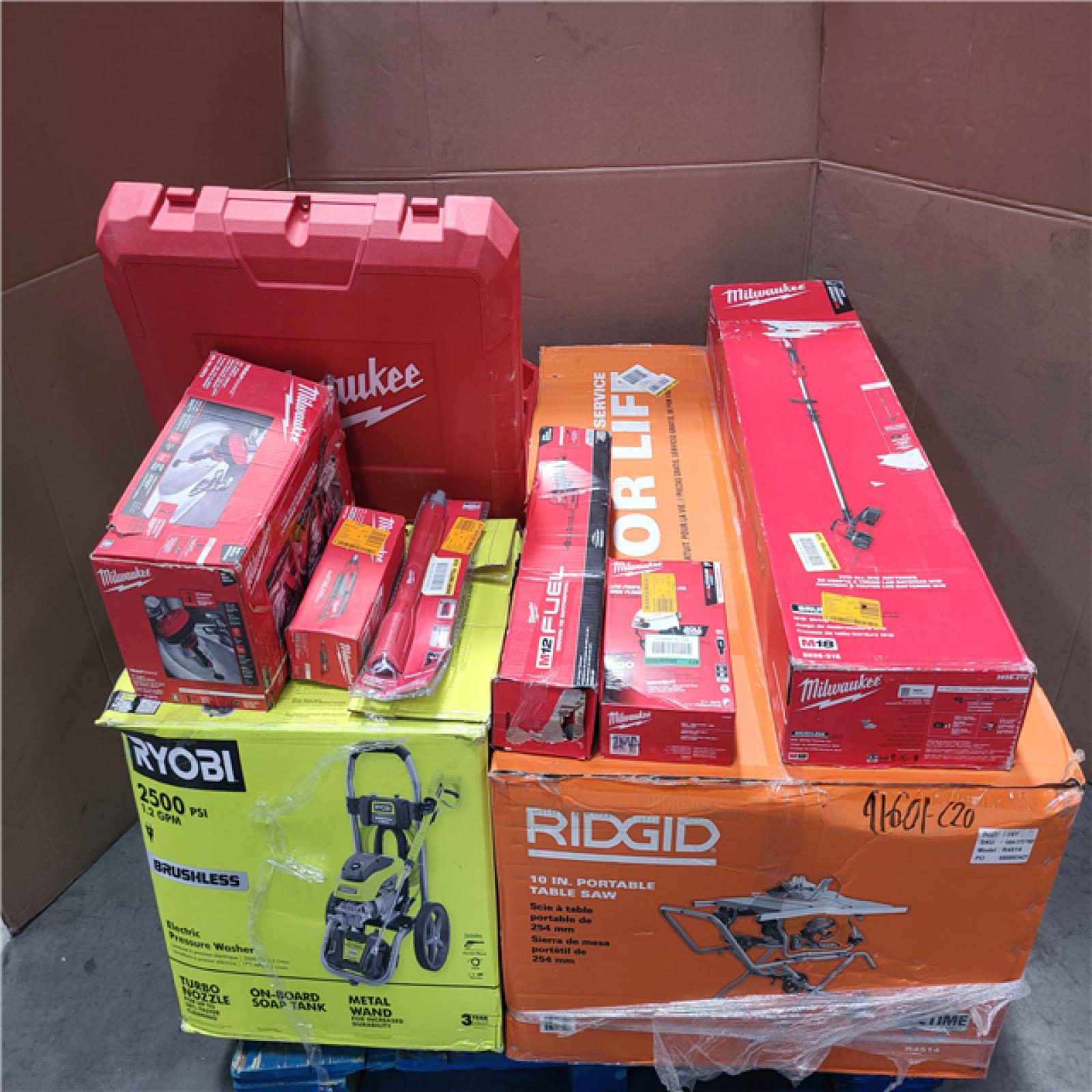 CALIFORNIA AS-IS TOOL PALLET
