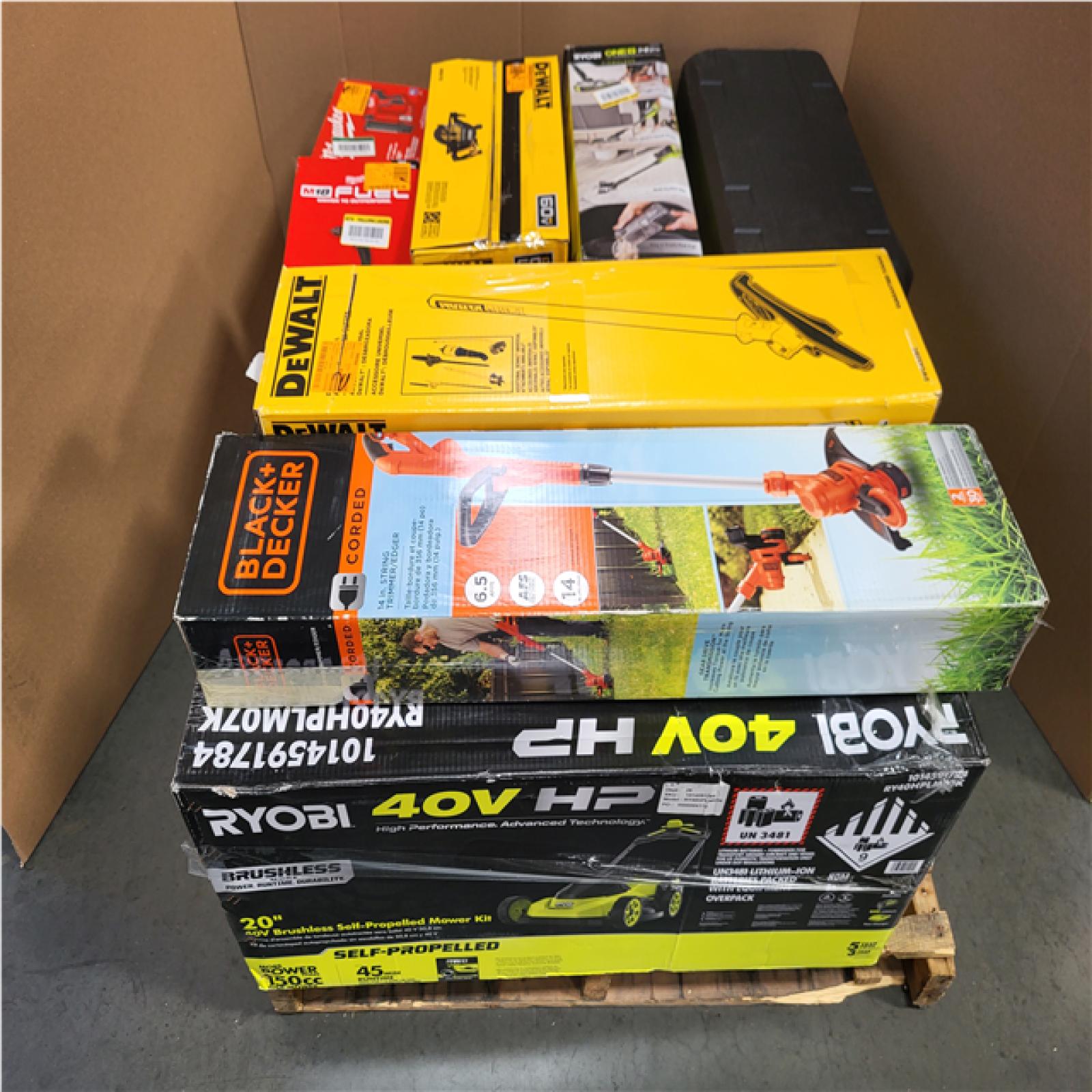 CALIFORNIA AS-IS TOOL PALLET