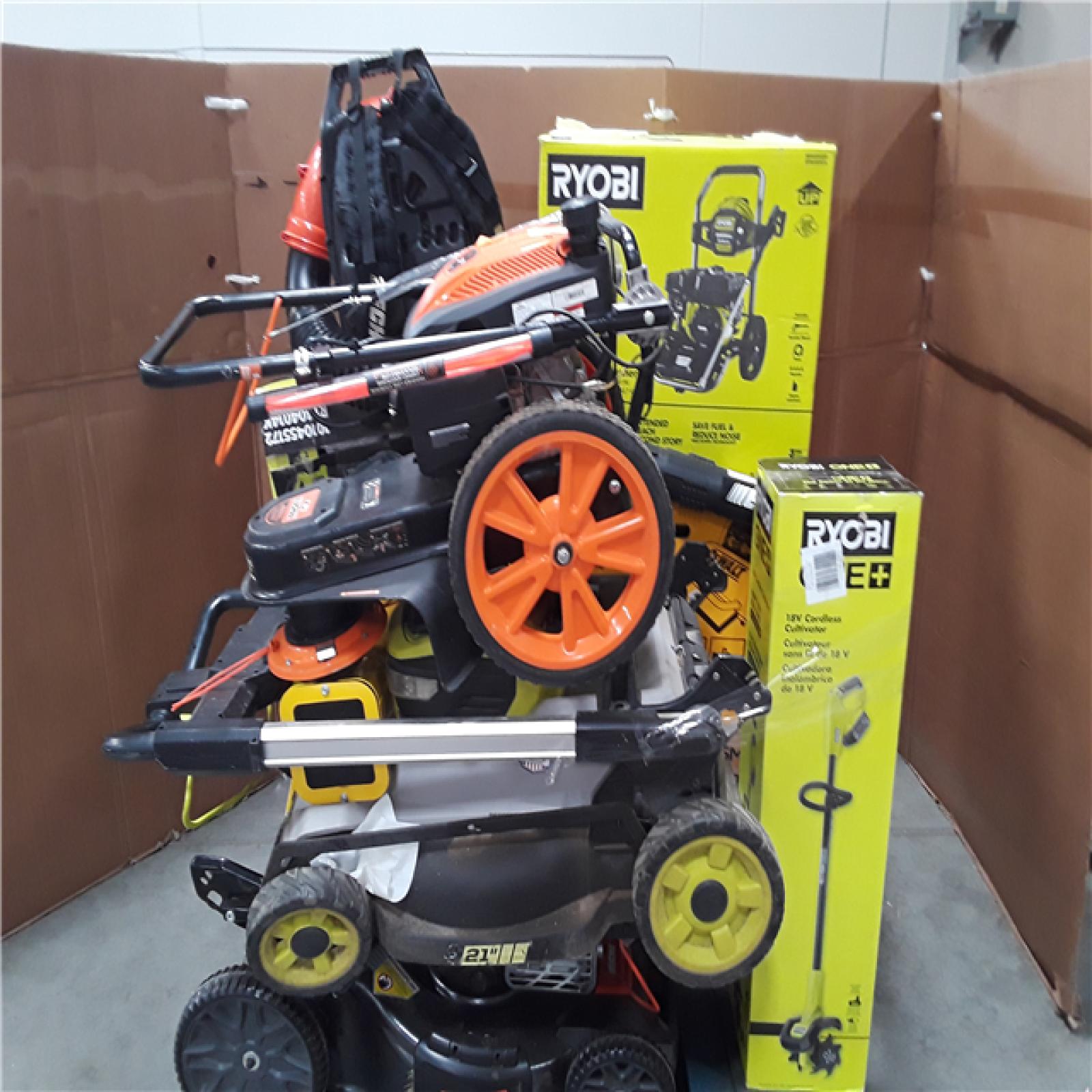 California AS-IS OUTDOOR POWER EQUIPMENT