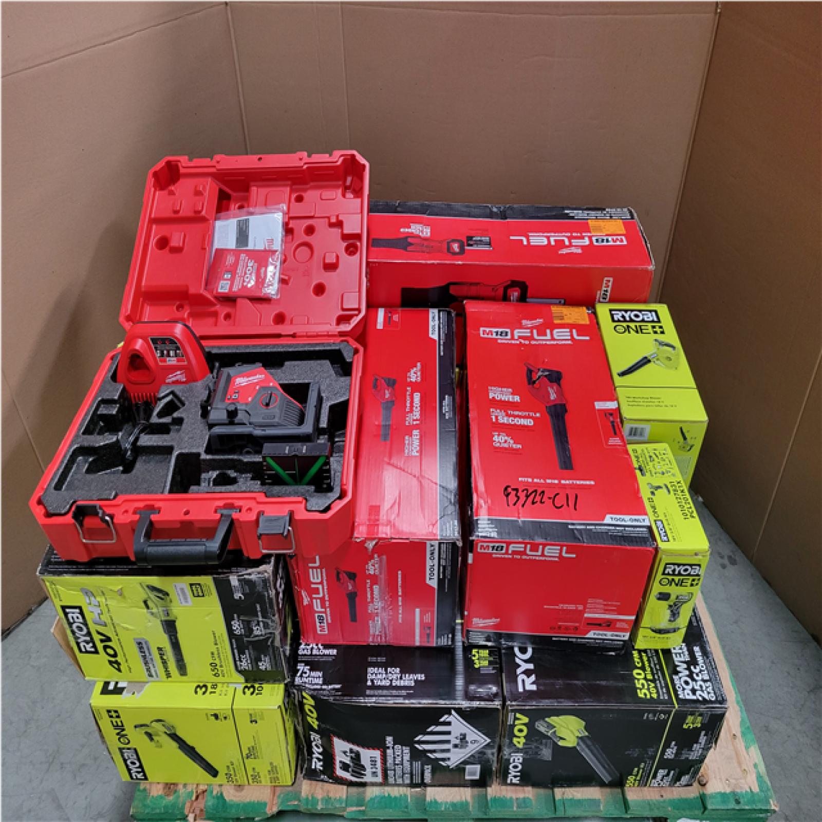 CALIFORNIA AS-IS TOOL PALLET