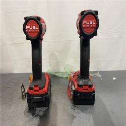 AS-IS - Milwaukee M18 FUEL 18V Lithium-Ion Brushless Cordless Hammer Drill and Impact Driver Combo Kit (2-Tool) with 2 Batteries