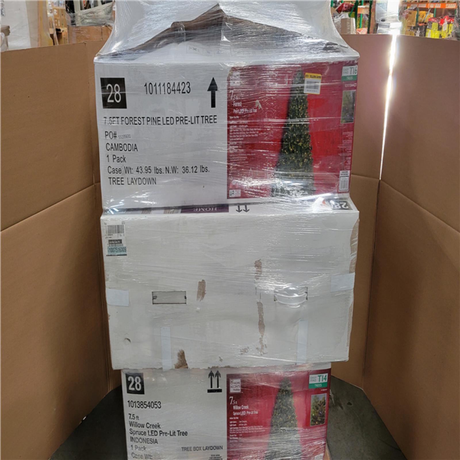 California AS-IS Holiday Pallet