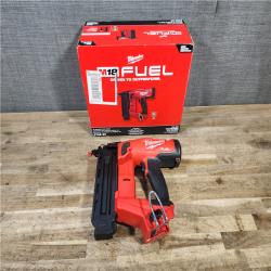 HOUSTON LOCATION - AS-IS (APPEARS LIKE NEW) Milwaukee FUEL 18-Volt Lithium-Ion Brushless Cordless Gen II 18-Gauge Brad Nailer (Tool-Only)