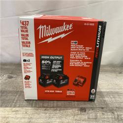 NEW - Milwaukee 18-Volt Lithium-Ion High Output Starter Kit