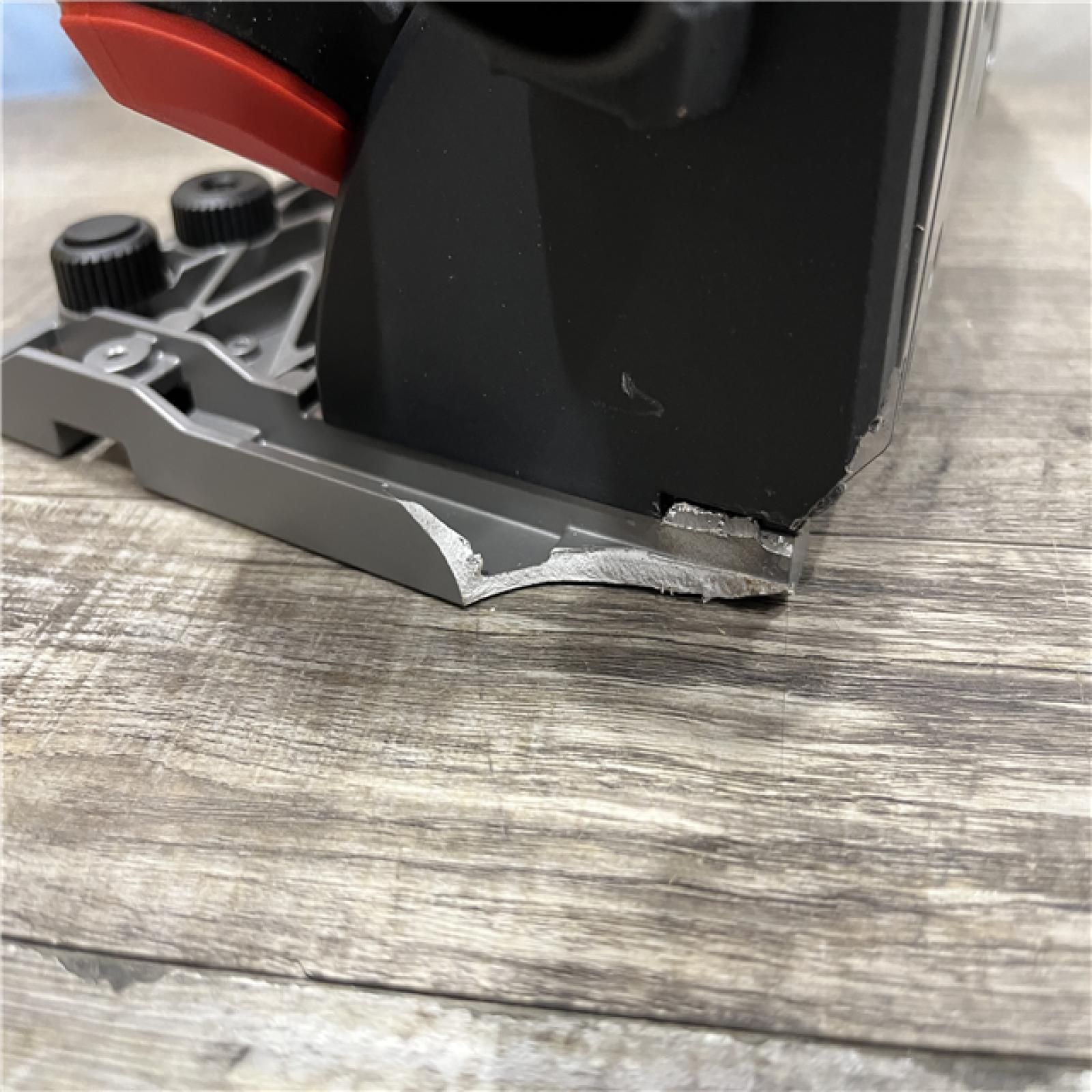 AS-IS Milwaukee FUEL 18V Lithium-Ion Cordless Brushless 6-1/2 in. Plunge Cut Track Saw (Tool-Only)