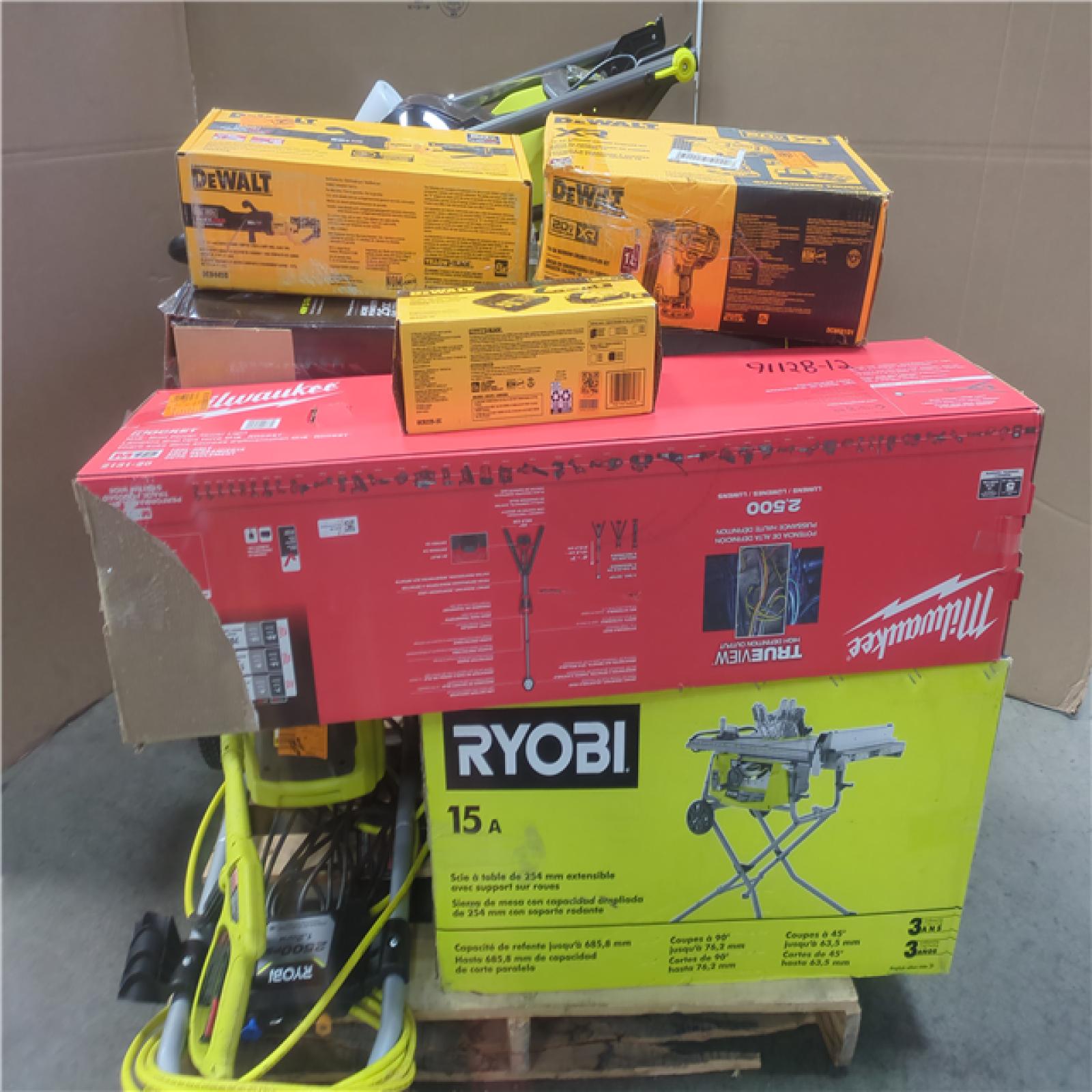 CALIFORNIA AS-IS TOOL PALLET